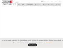 Tablet Screenshot of ospi-network.com